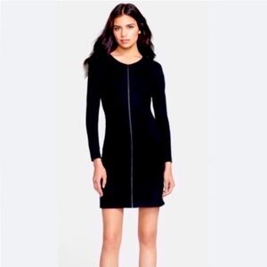 Theory Elegant Black Long Sleeve Cheyenne Dress 6